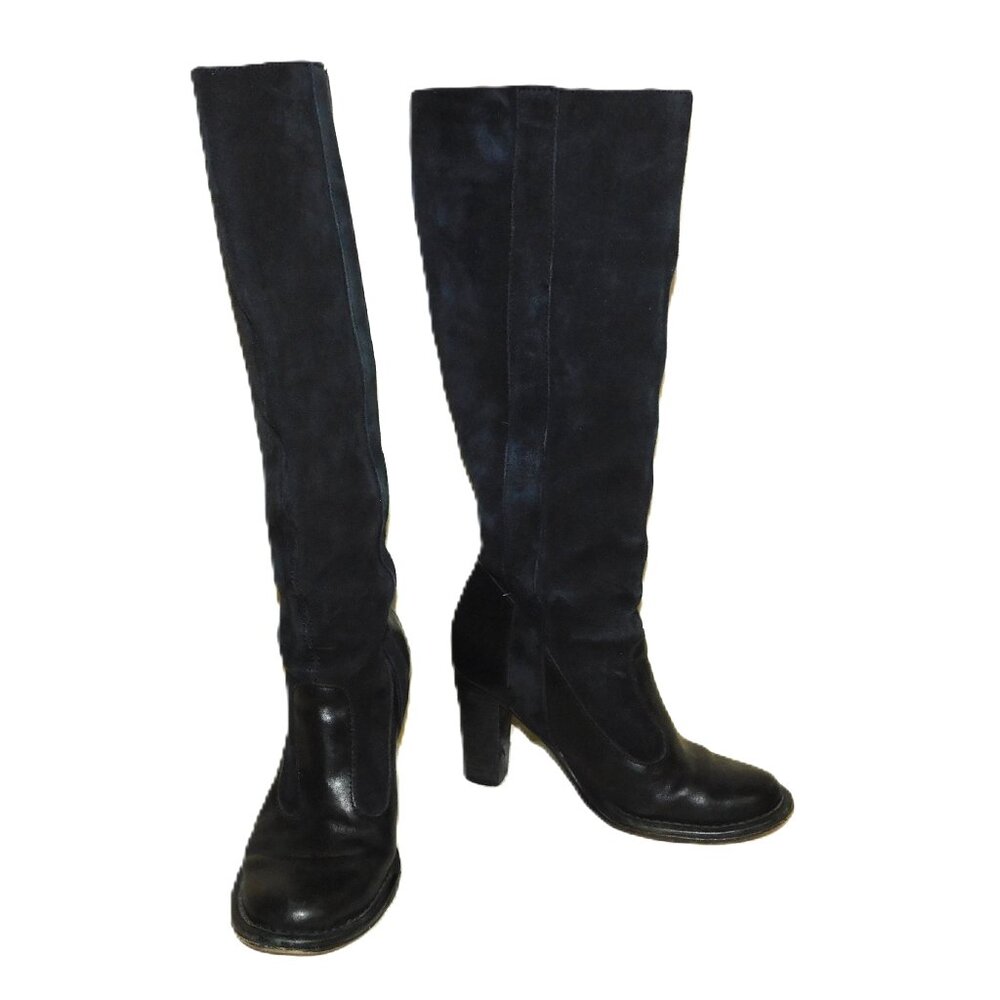 Frye Villager Pull On Leather/ Suede Boots Size 7.5